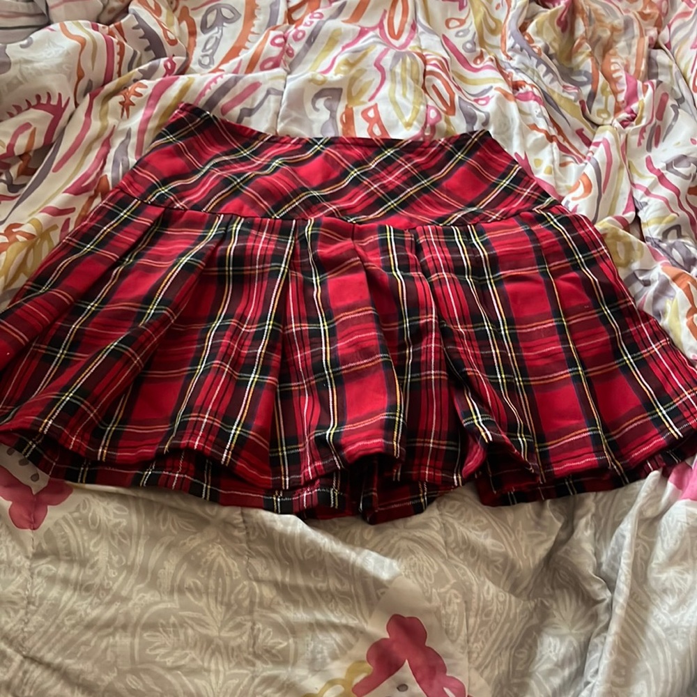Plaid skirt